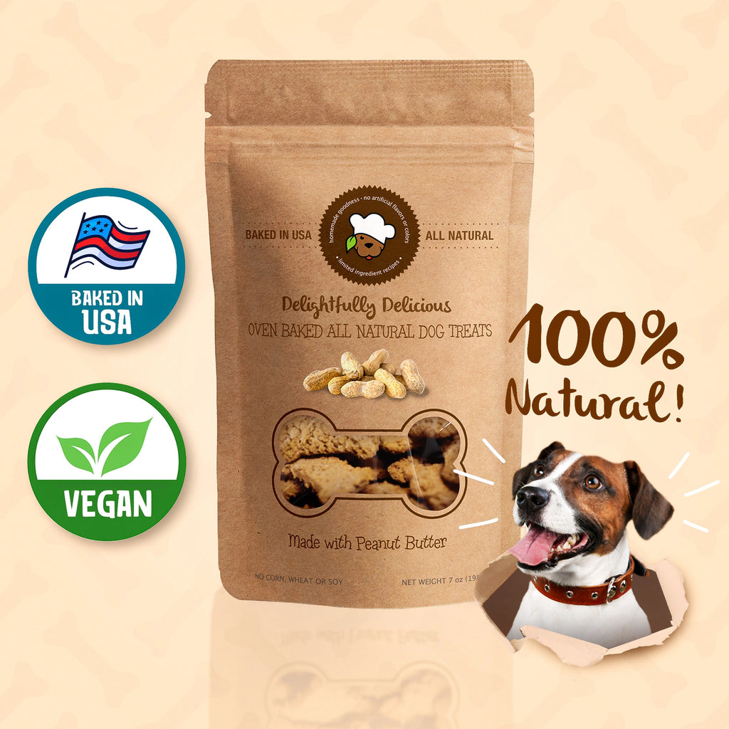 Dog Treats- All Natural Peanut Butter