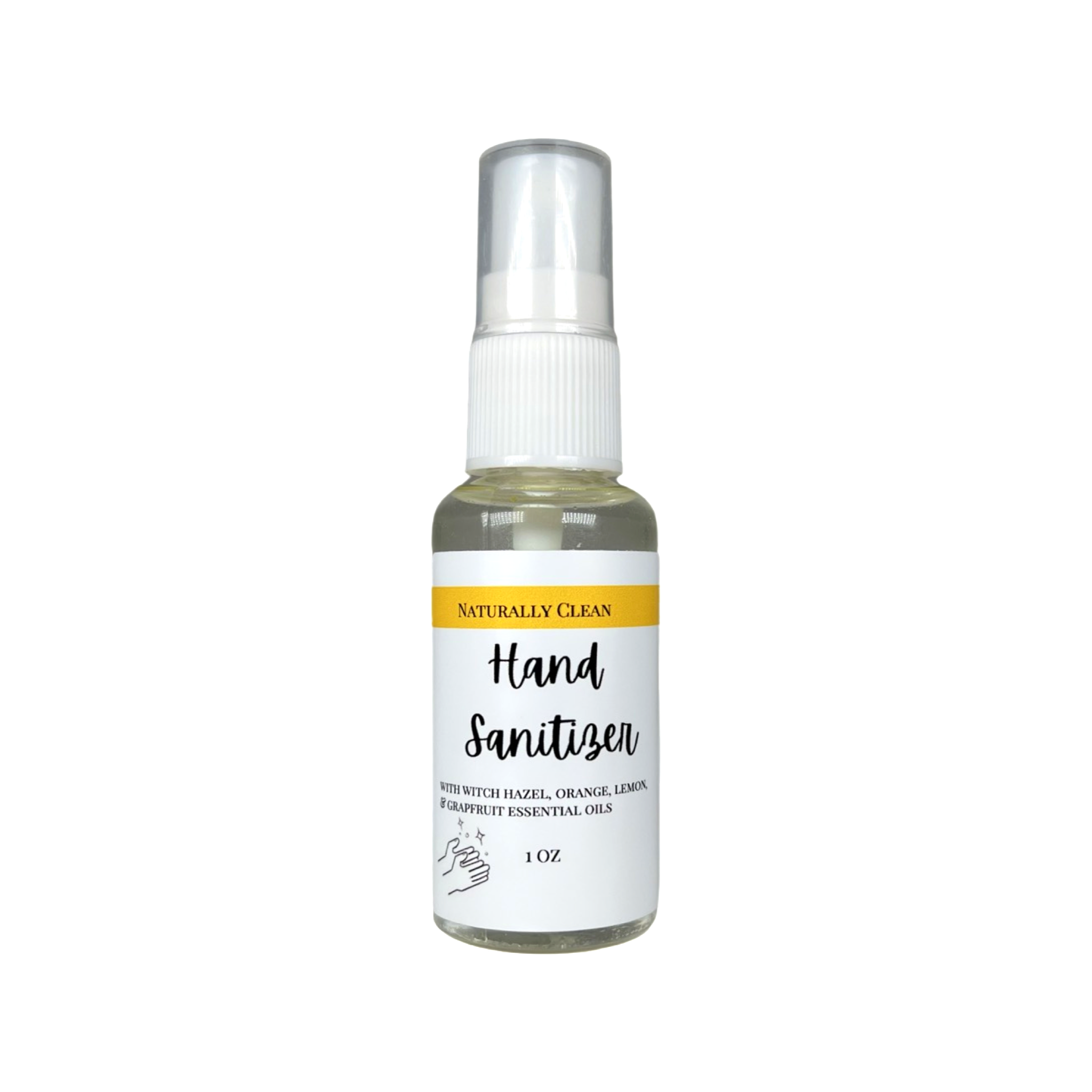 Hand Sanitizer-Naturally Clean 1oz