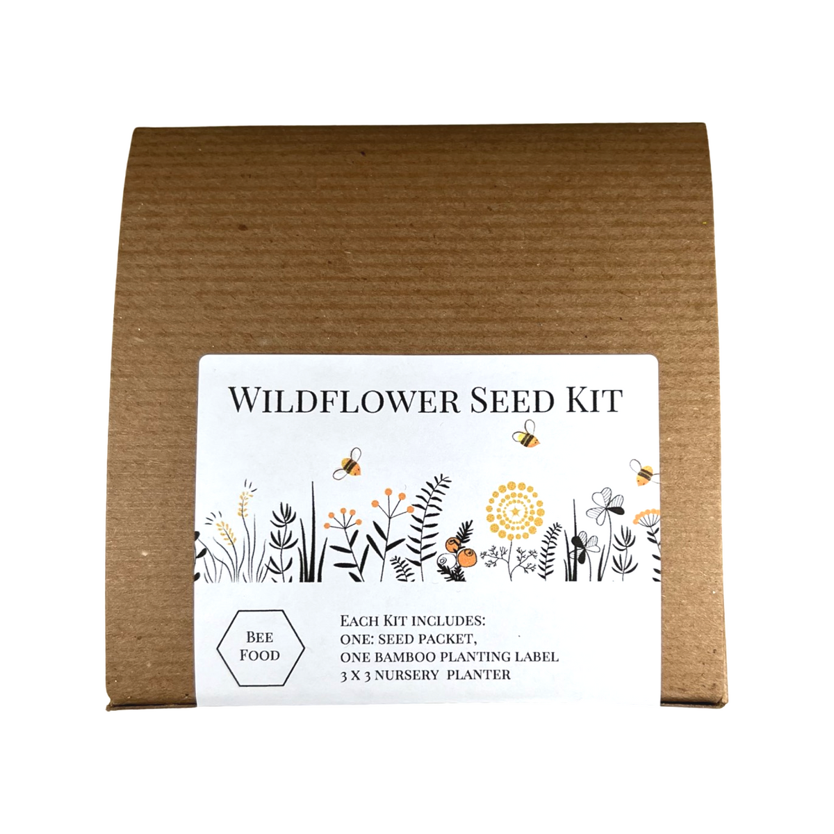 free packets of wildflower seeds Wildflower-BEE FOOD Grow Kit