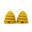 100% Pure Beeswax Mini Skep Votive Candles Set of 2.