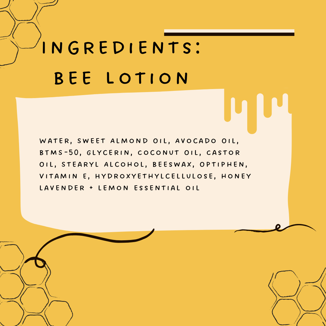 Bee Lotion- Lavender & Lemon