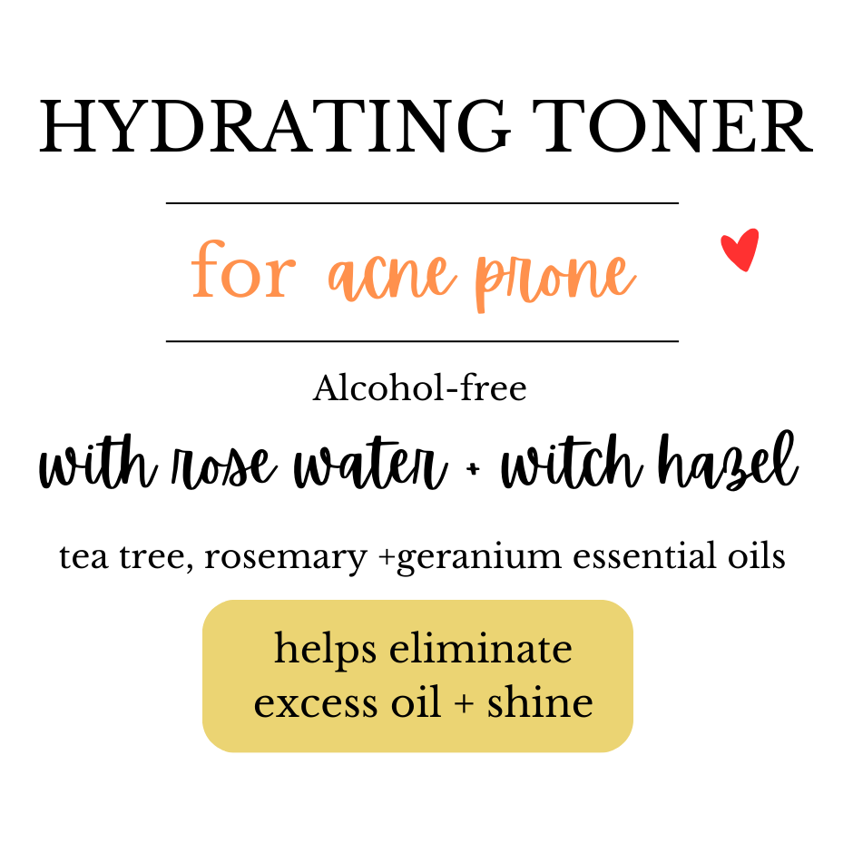 Hydrating Toner for Acne Prone Skin