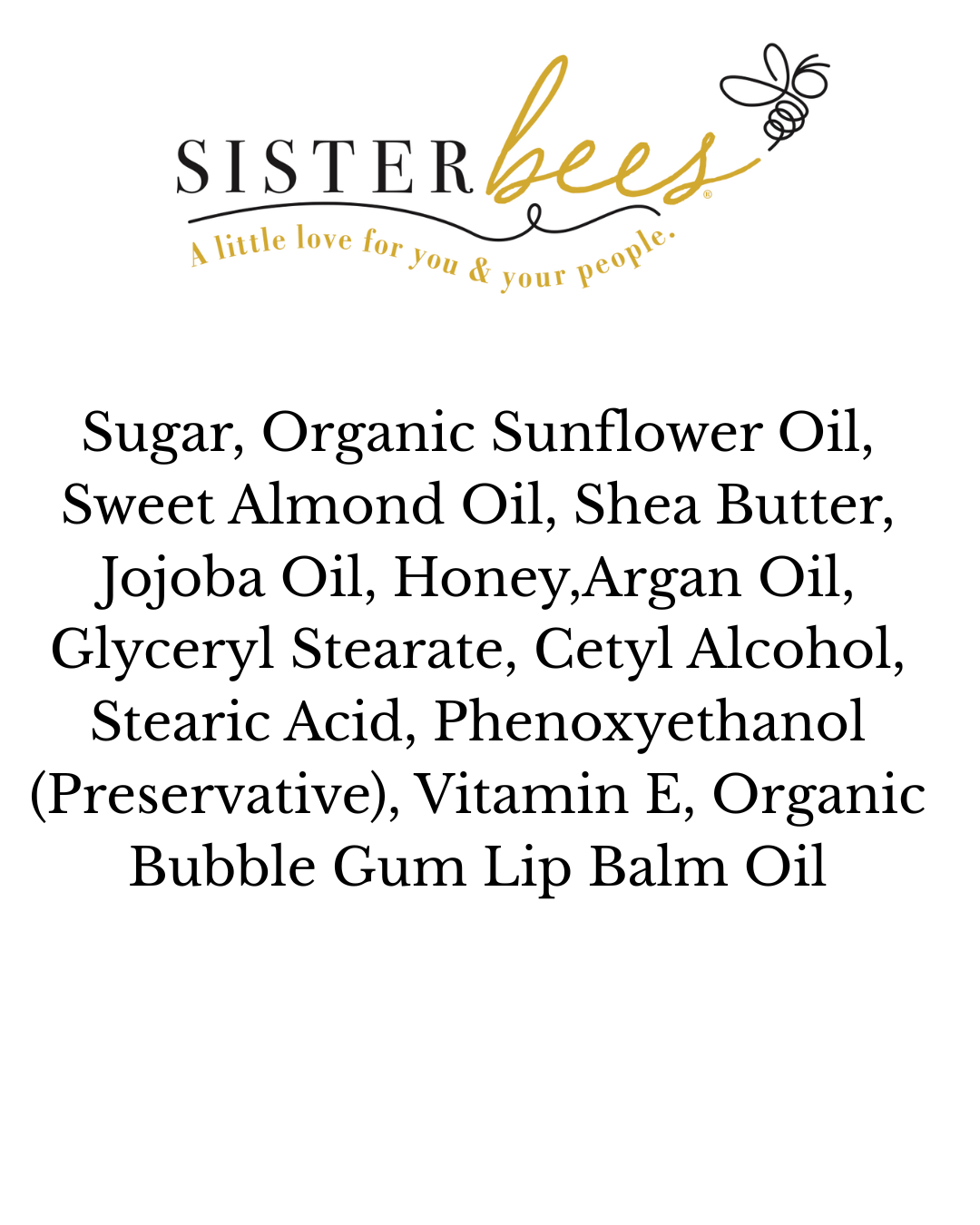 Bubble Gum Lip Balm & Lip Sugar Scrub