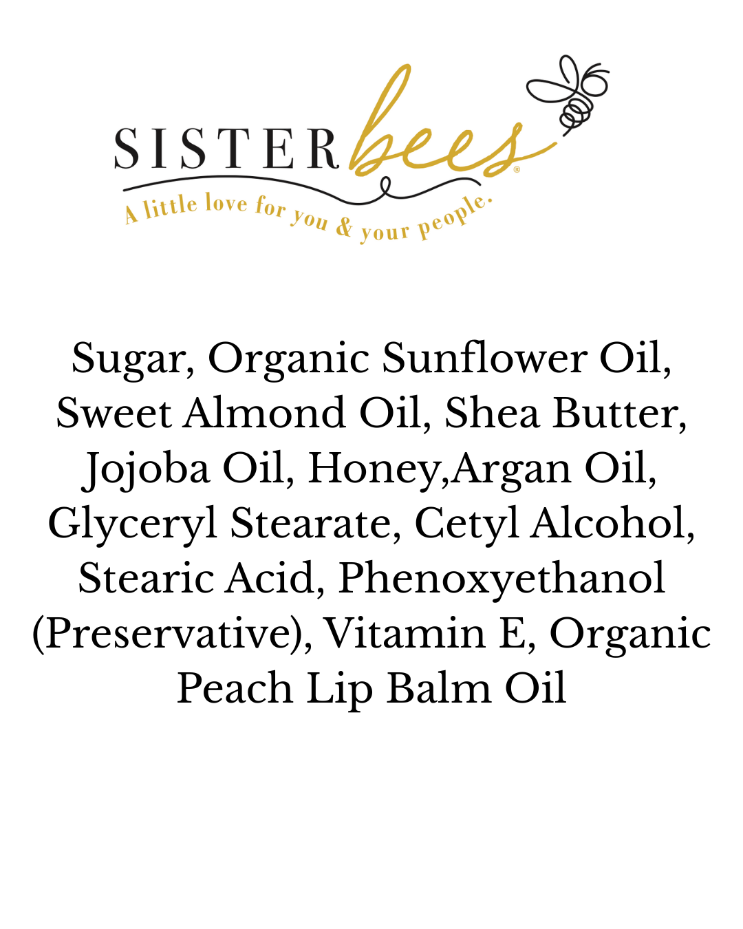 Ginger & Peach Lip Balm + Ginger Lip Scrub