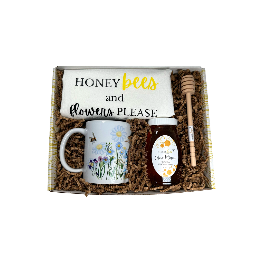 Bees + Flowers Gift Set