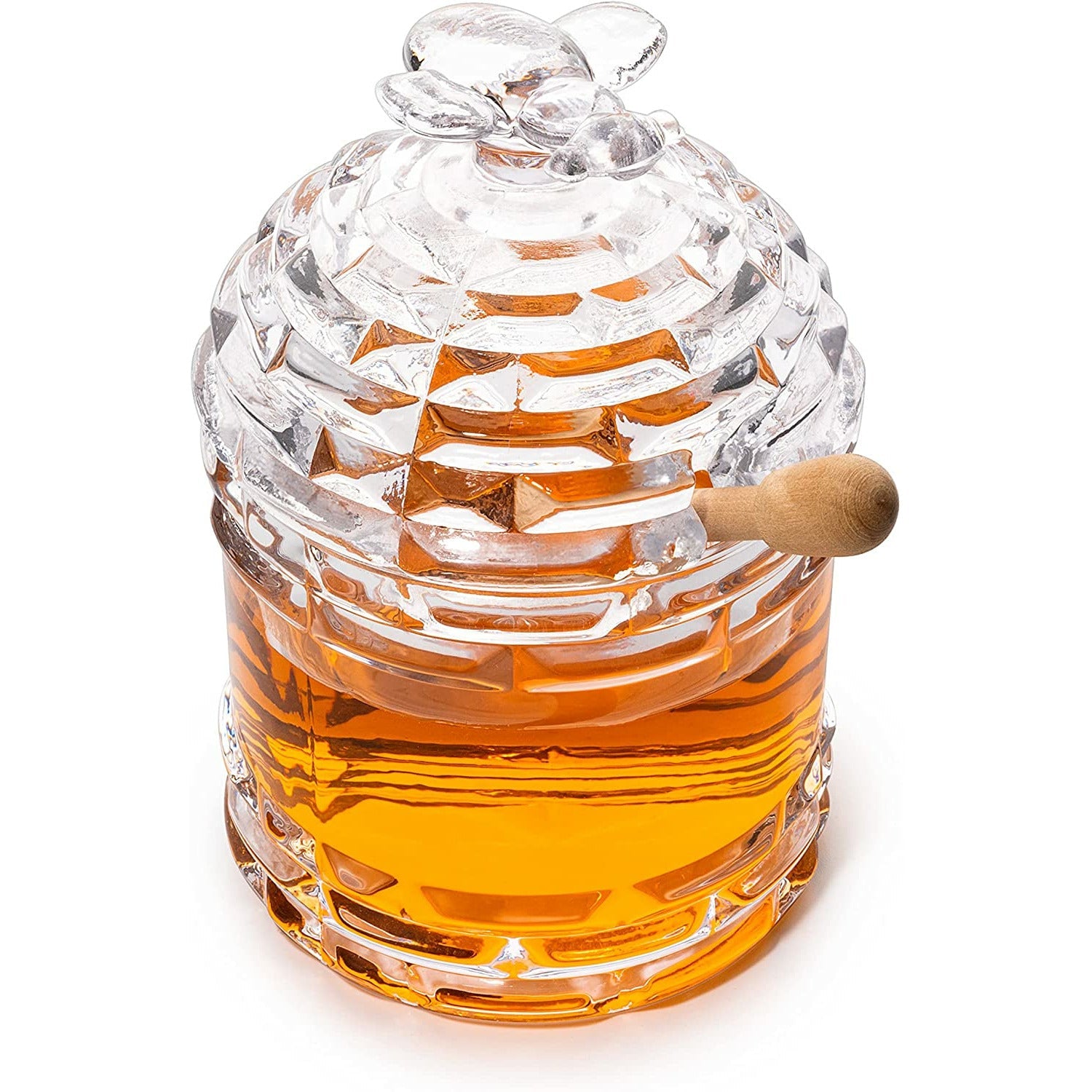 Crystal Bee Honey Dish