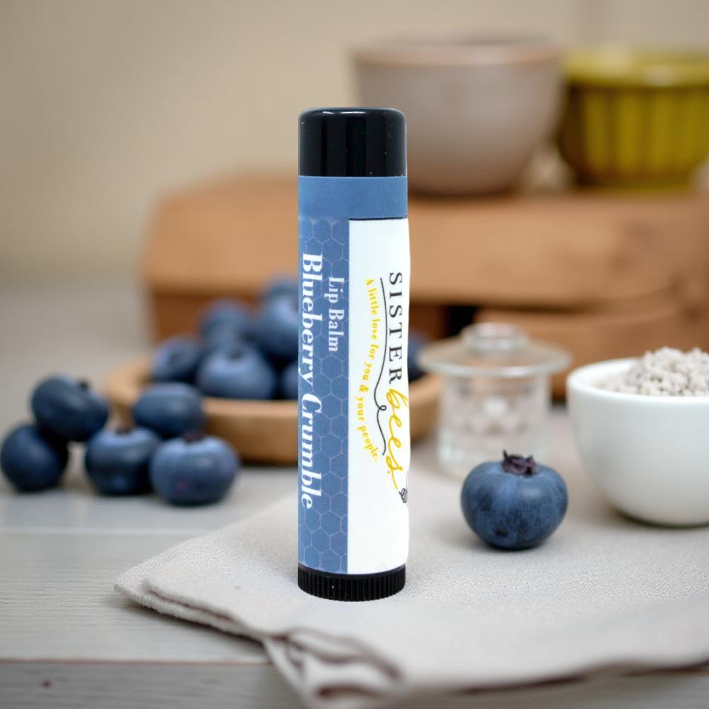 Blueberry Crumble All Natural Beeswax Lip Balm