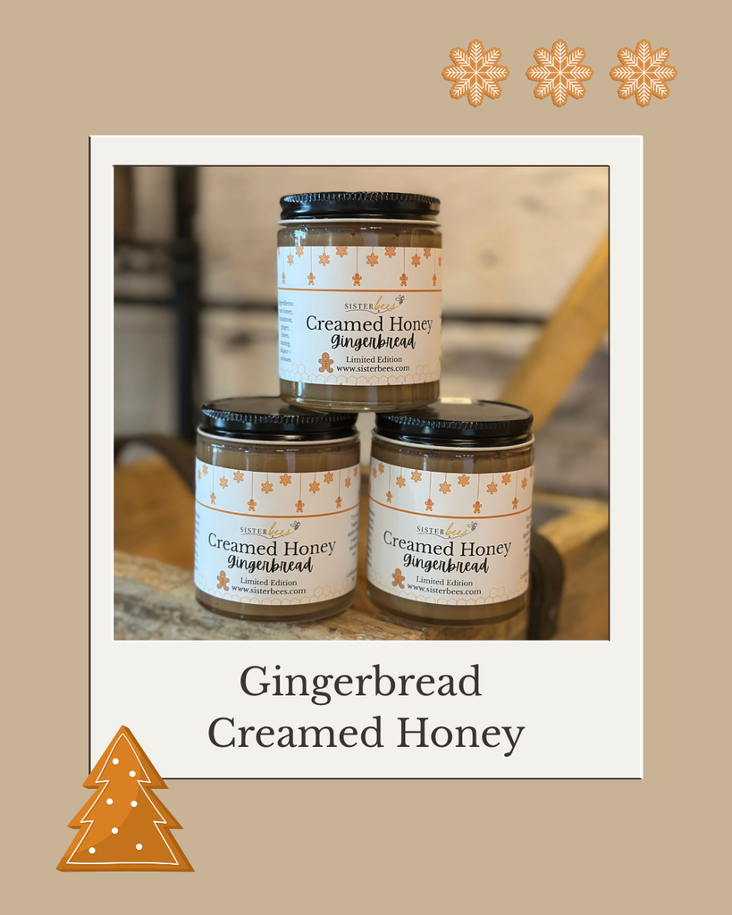 NEW - Gingerbread Creamed Honey