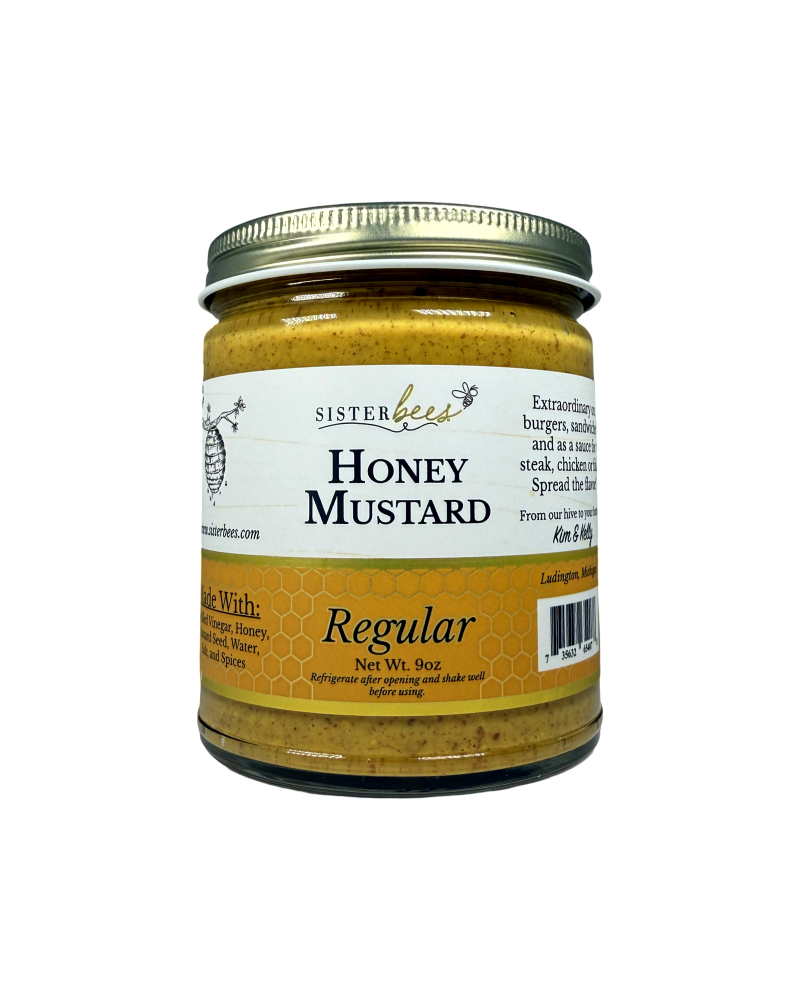 Honey Mustard - Made with REAL honey!