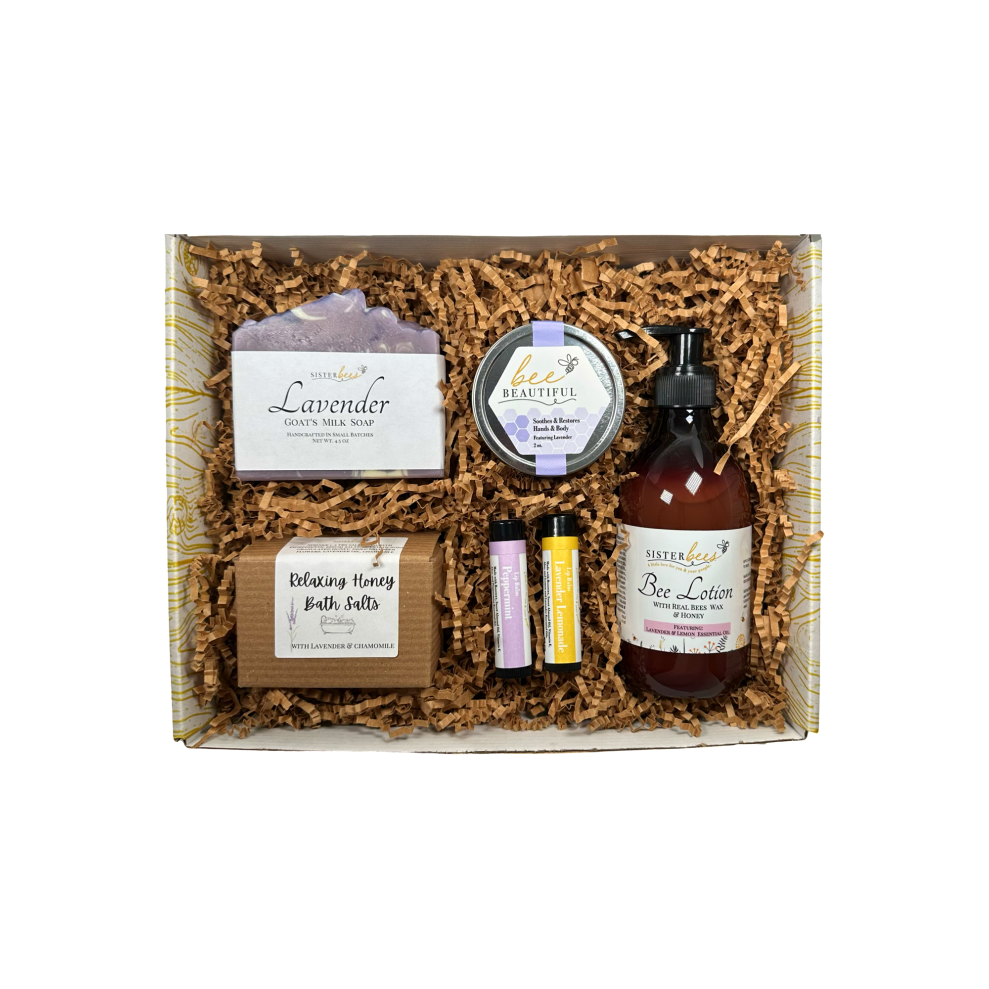 Bees & Lavender Mug in Gift Box 14 oz
