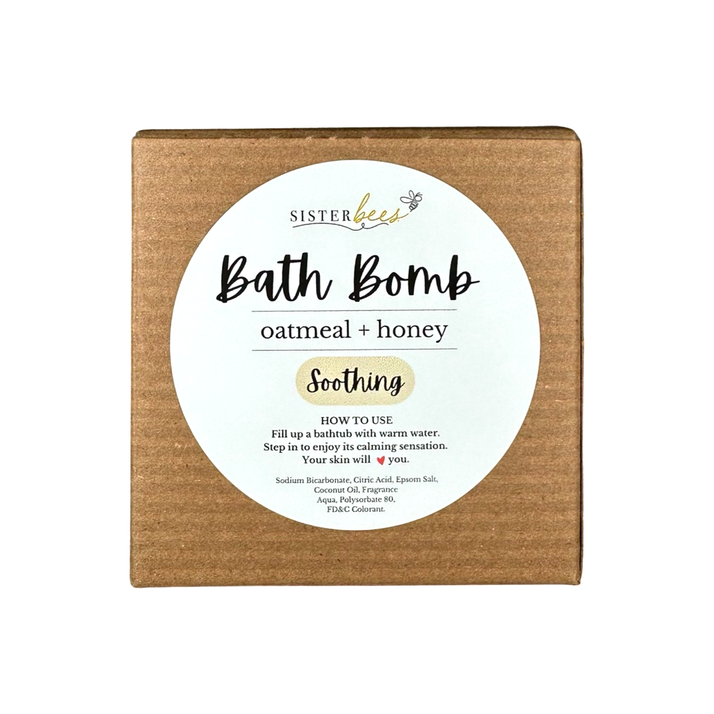 Bath Bomb - Oatmeal + Honey