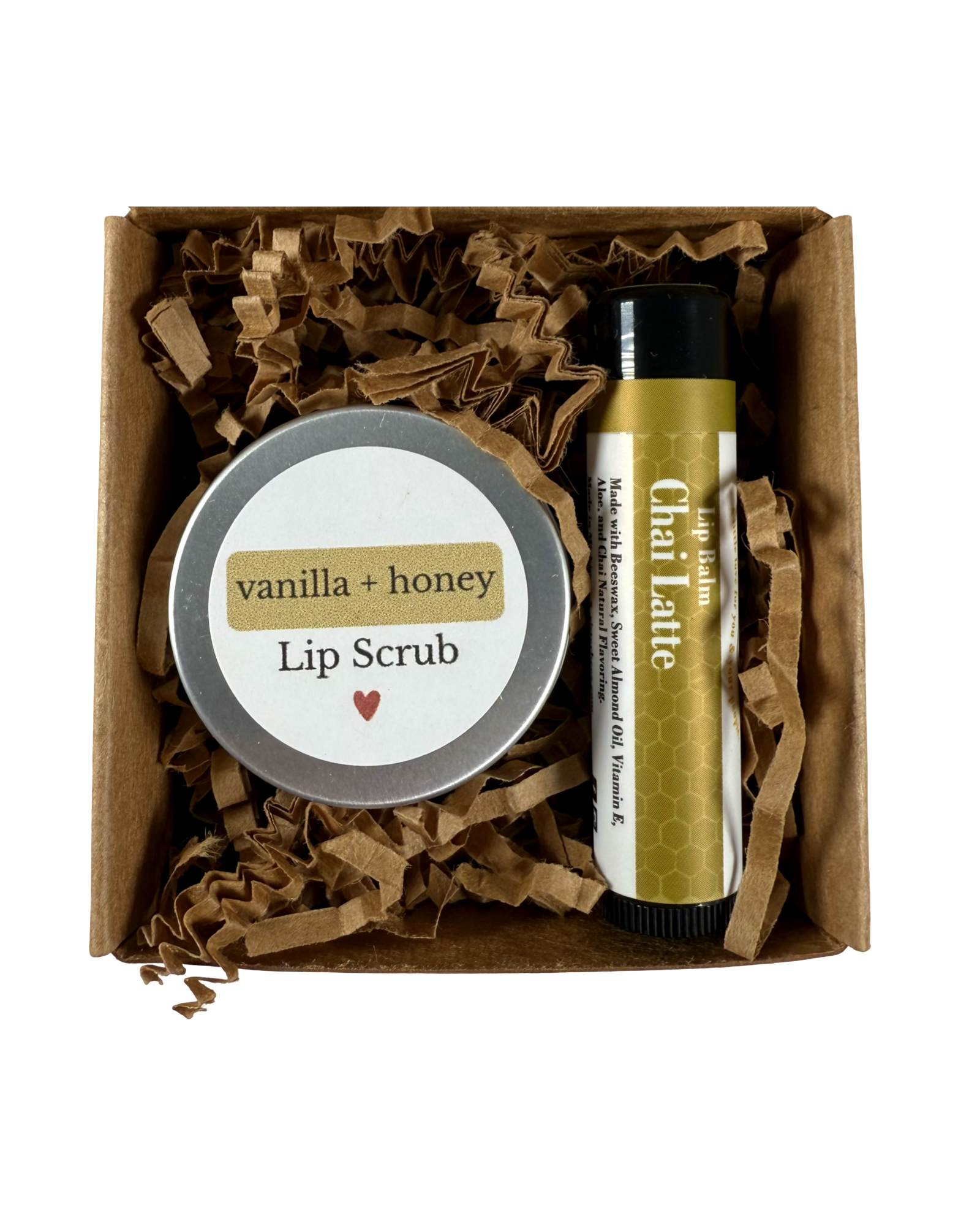 Chai Lip Balm & Vanilla Sugar Scrub