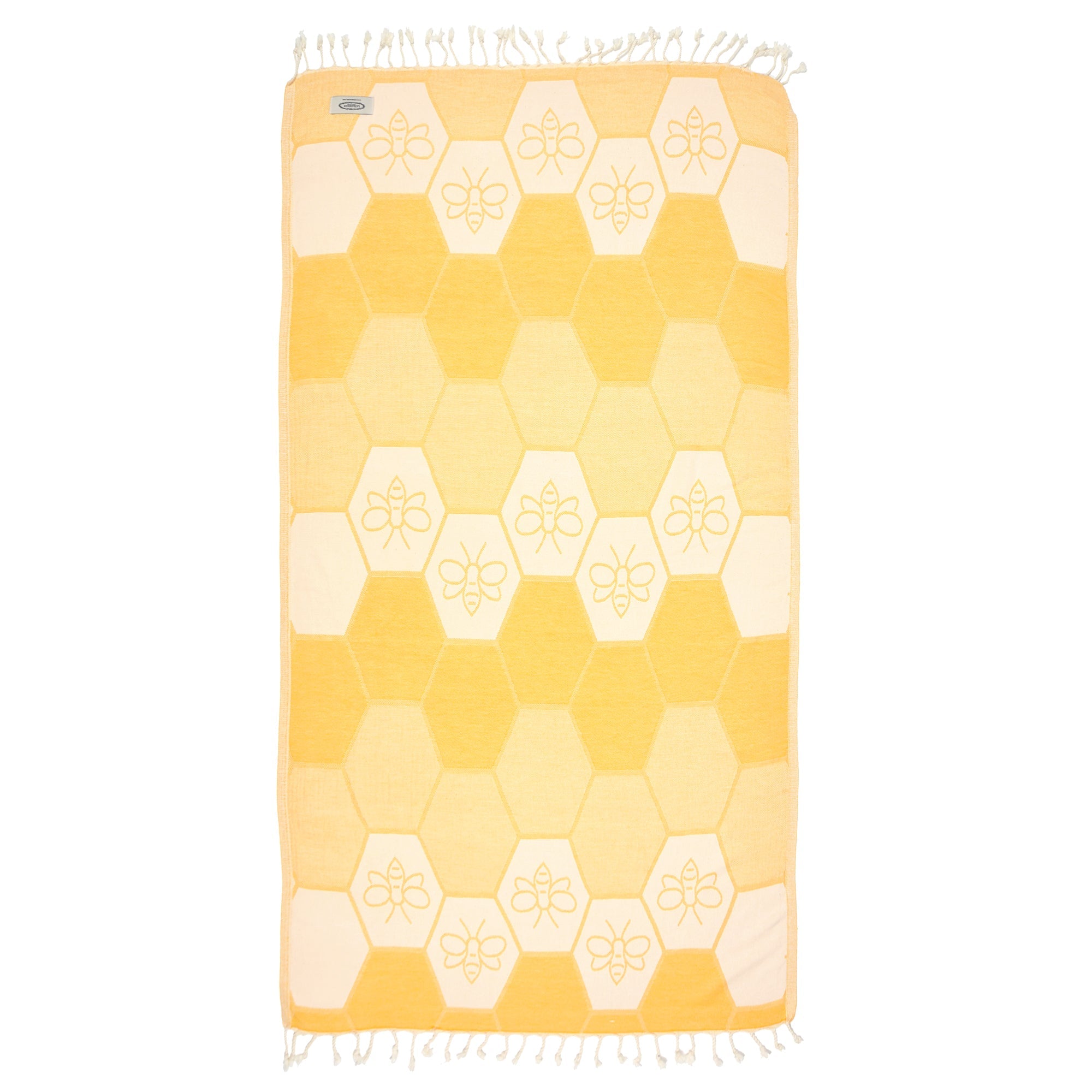 Exclusive Honey Comb-100%Cotton Beach Towel by La'Hammam
