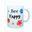Bee Happy Watercolor Ceramic Mug