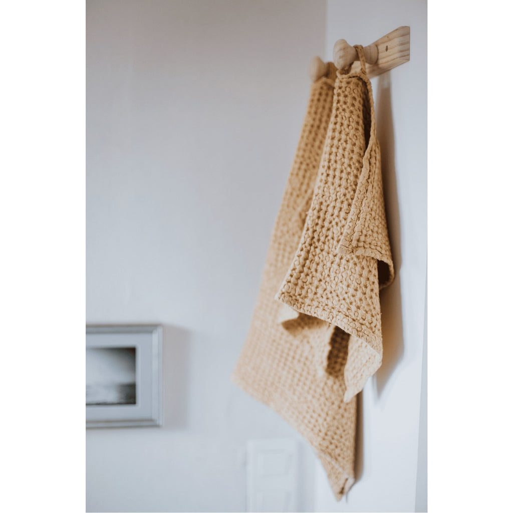 Linen face towel by AmourLinen