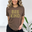 "Bee" Kind T-Shirt (brown with yellow lettering)