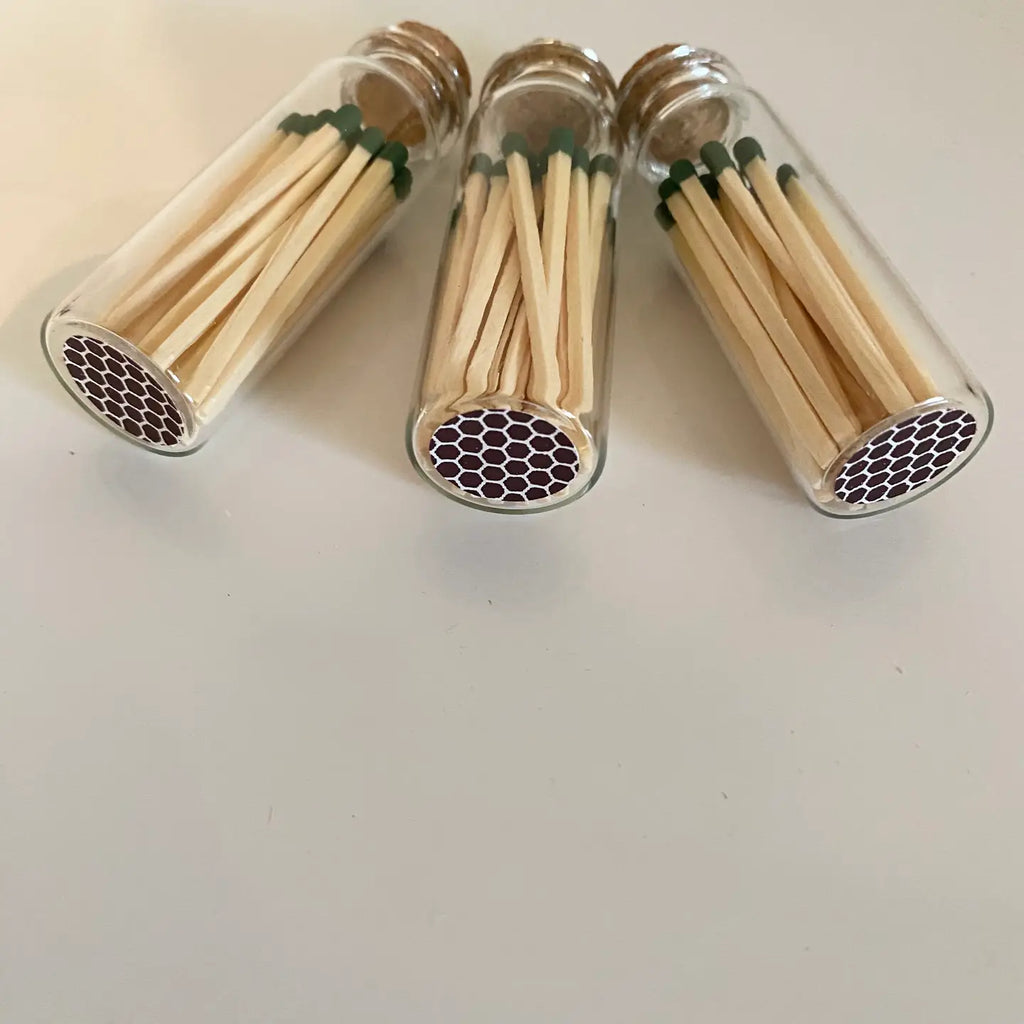 Matches-Glass Corked Vial-30 Count