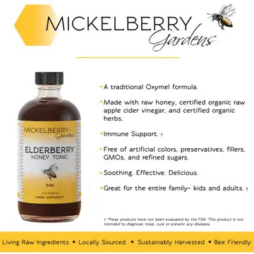 Elderberry Honey Tonic - 4oz