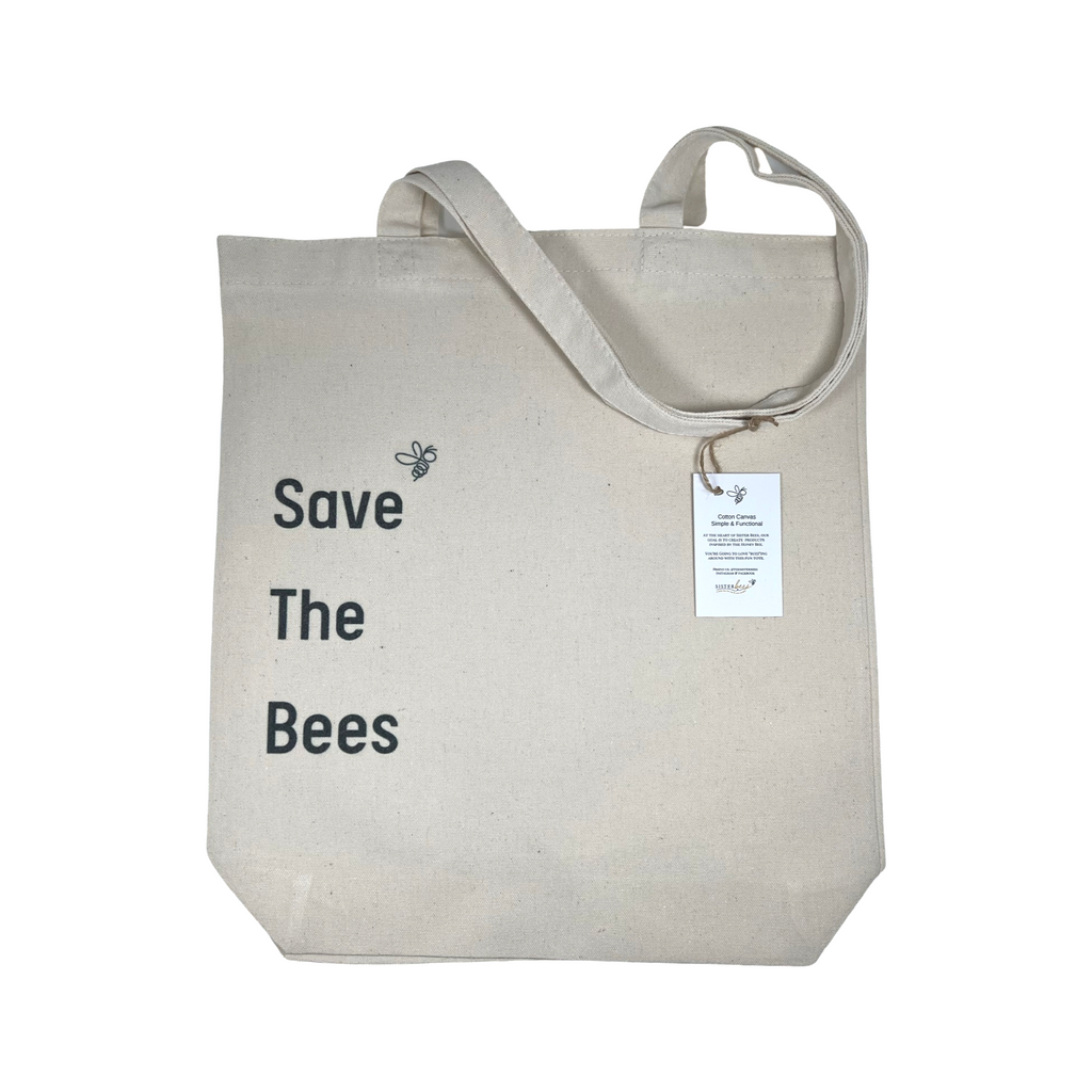 Save the Bees Grocery Tote