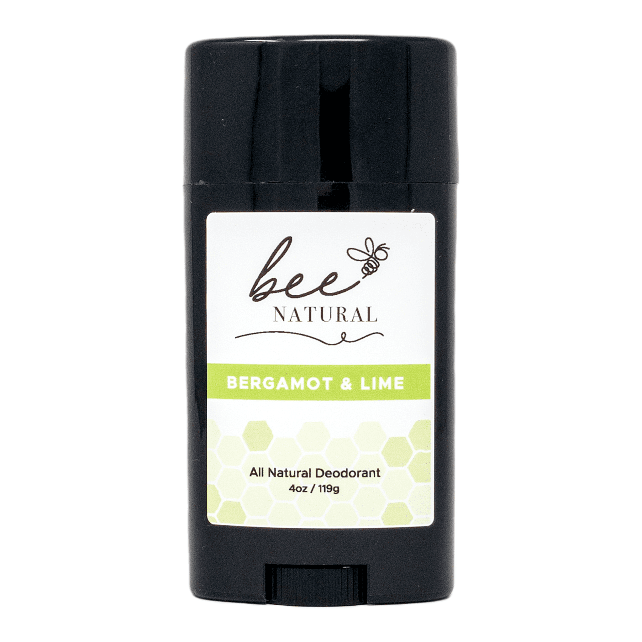 Bee Natural Bergamot Lime All Natural Deodorant.
