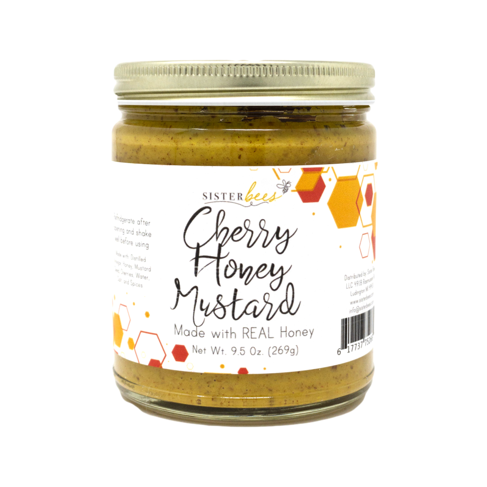 Cherry Honey Mustard - Made with REAL honey!.