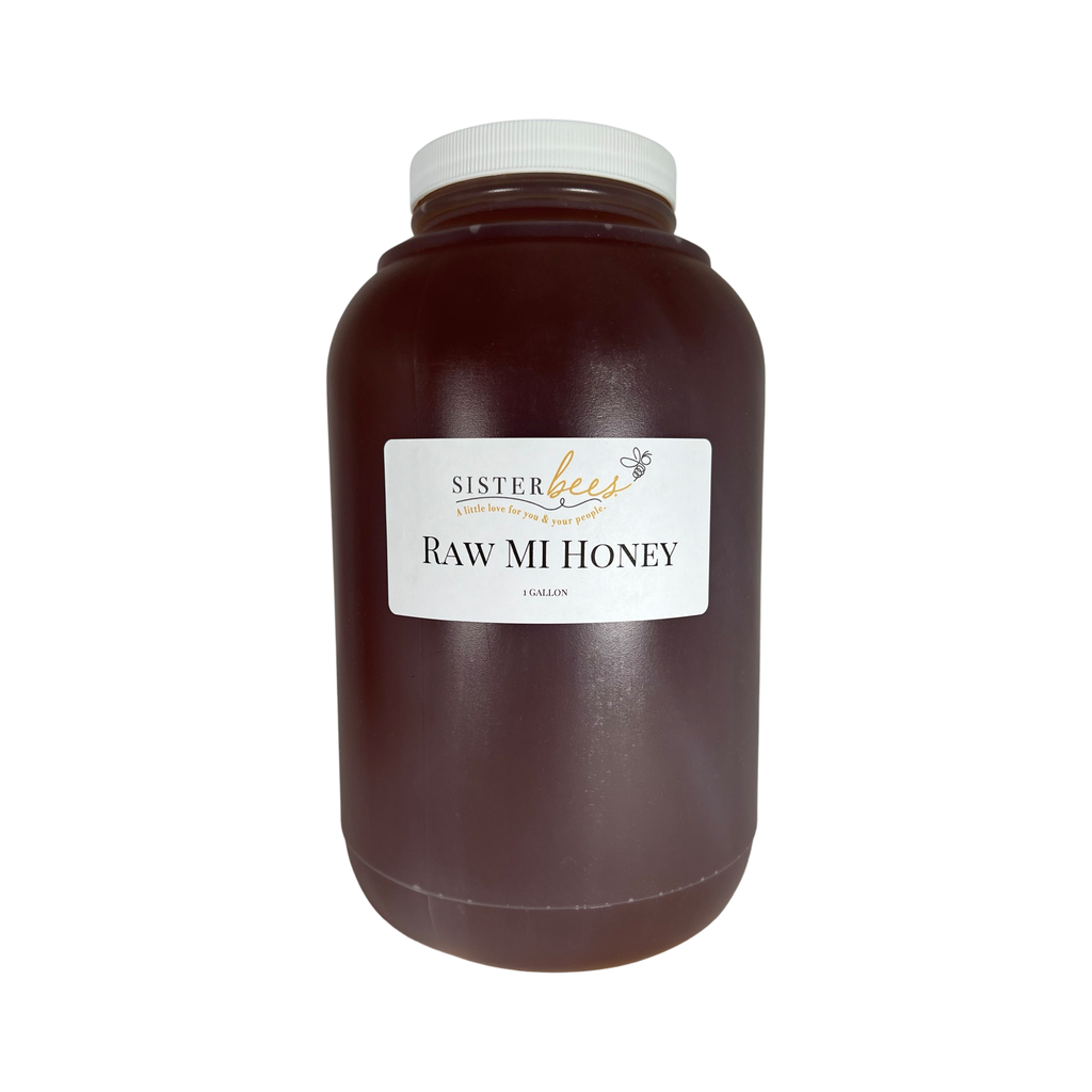 100% Wildflower Raw Michigan Honey - 1 Gallon