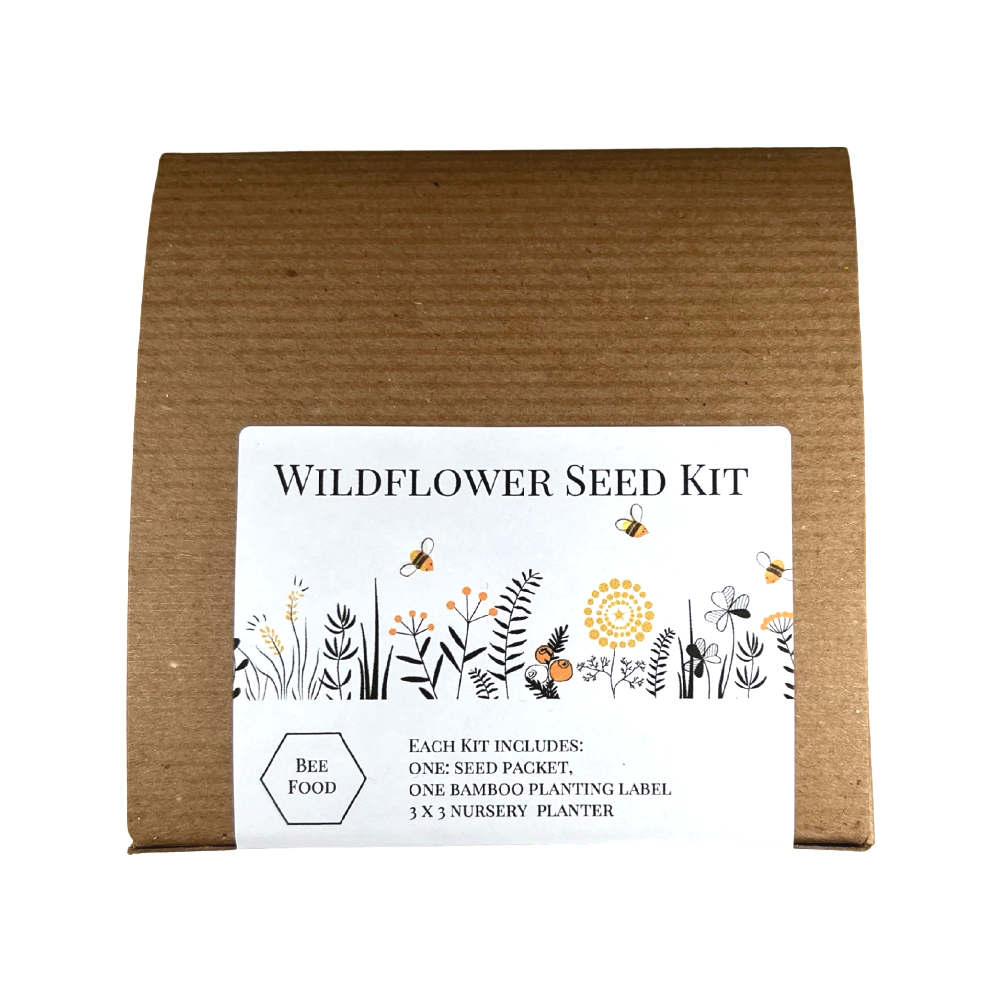 flower seed packets for bees Wildflower-BEE FOOD Grow Kit