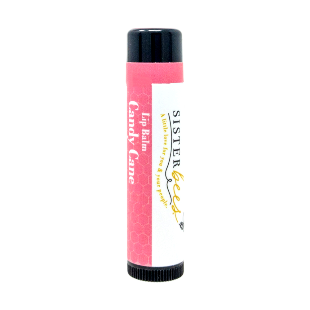 Candy Cane All Natural Beeswax Lip Balm.
