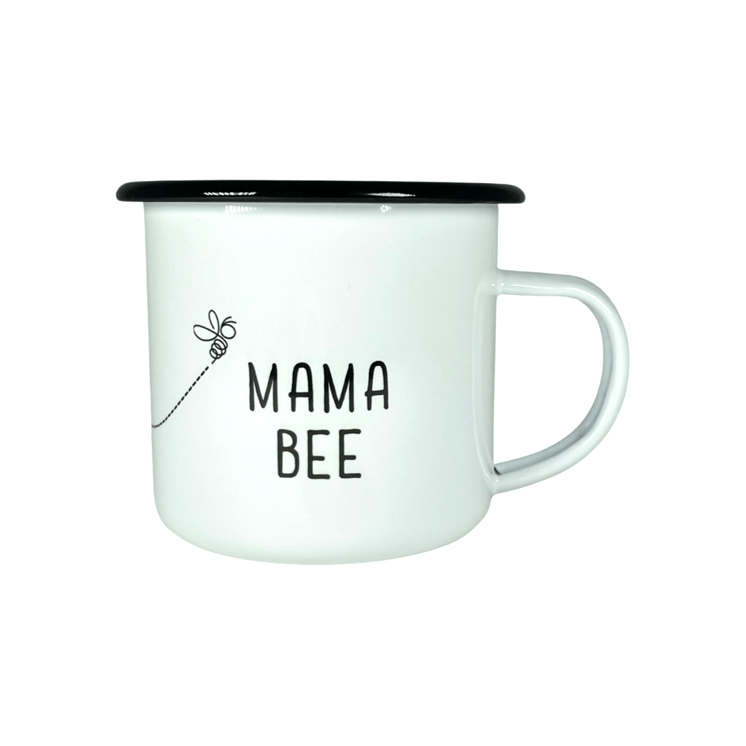 12oz Enamel Mama Bee Mug