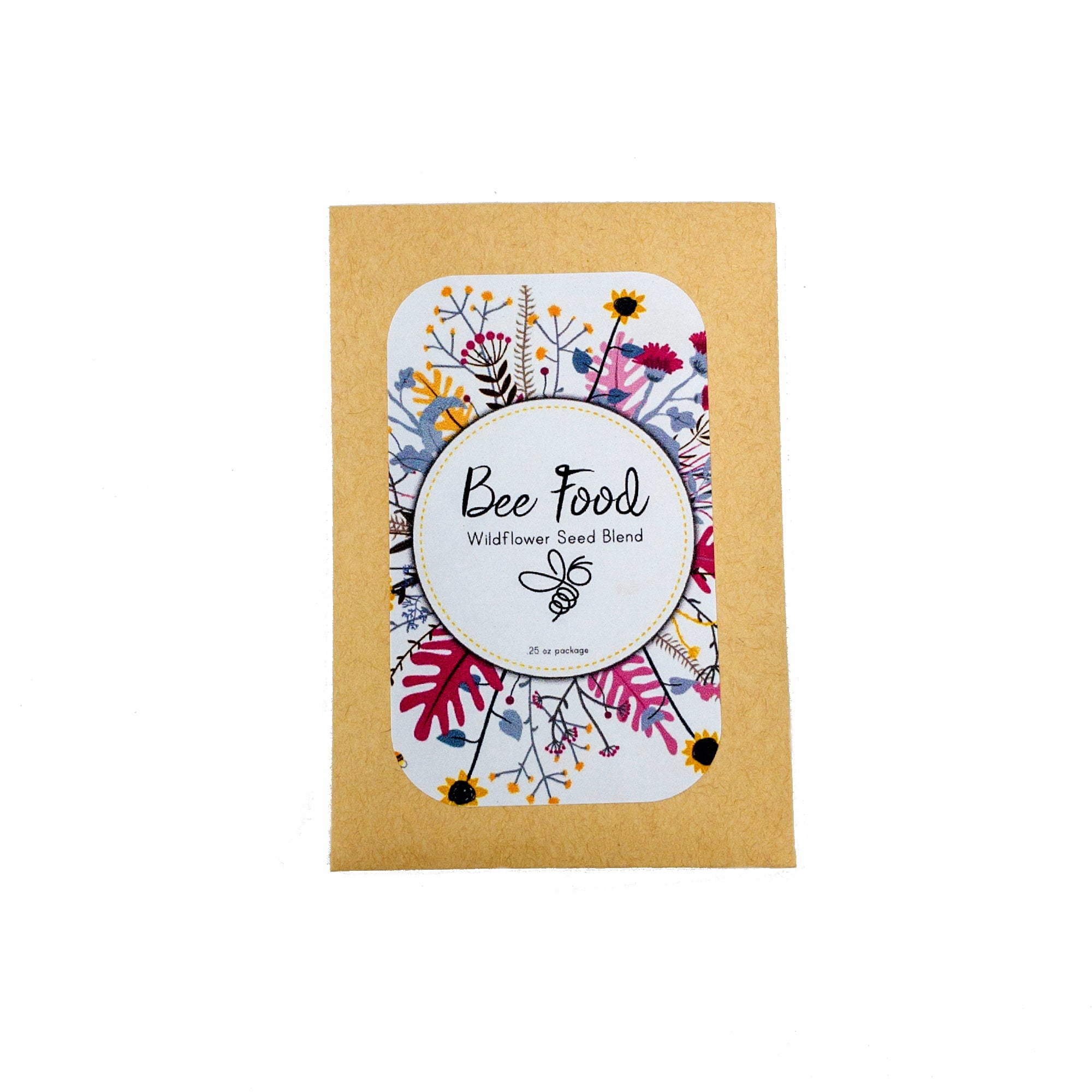 flower seed packets wholesale Bee Food Wildflower Seed Packet